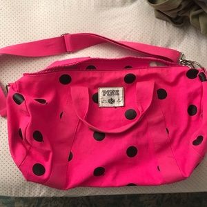 VS Pink duffel bag